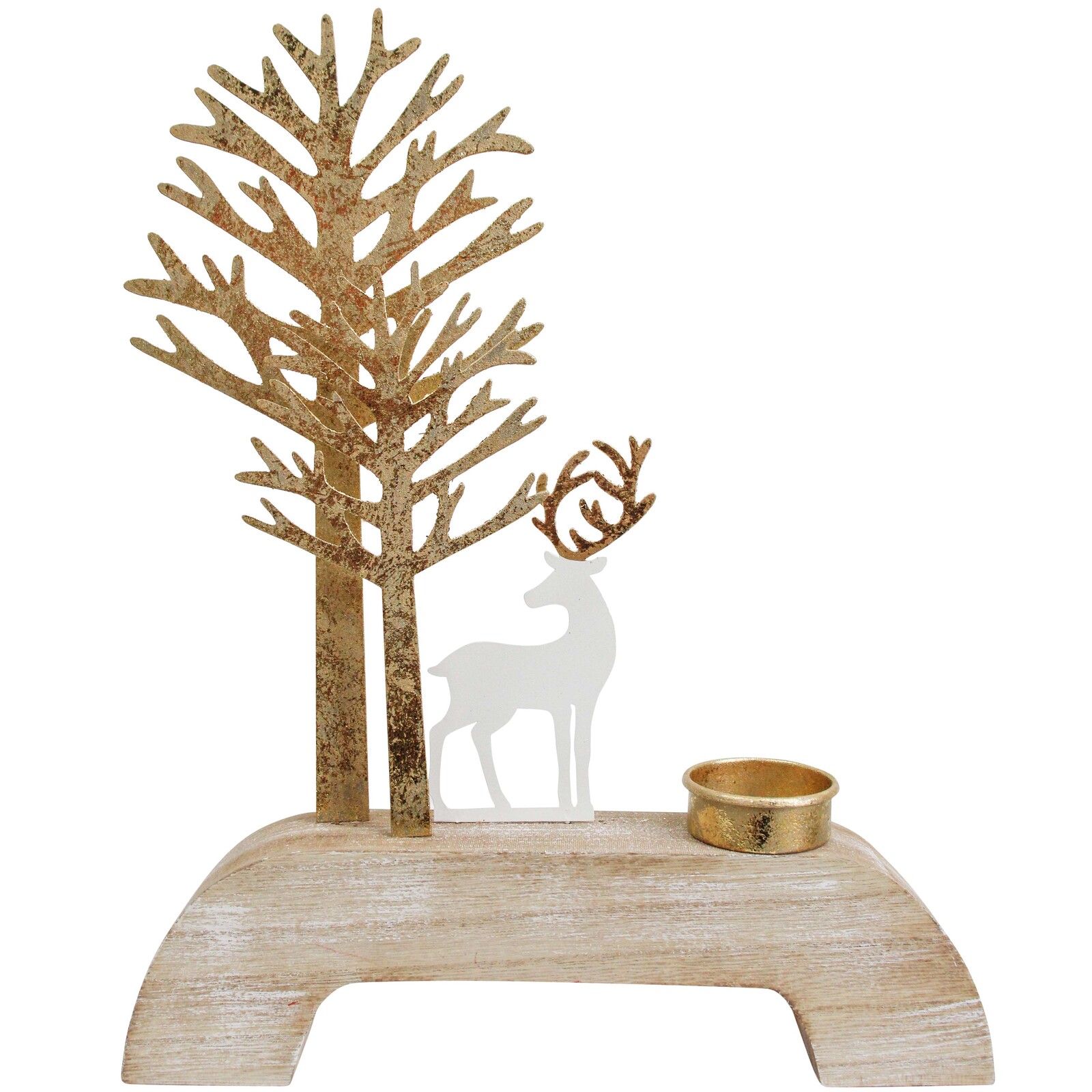 Reindeer and Tree Tealight
