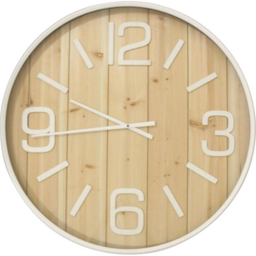 Clock Hamptons White Large No.80cm