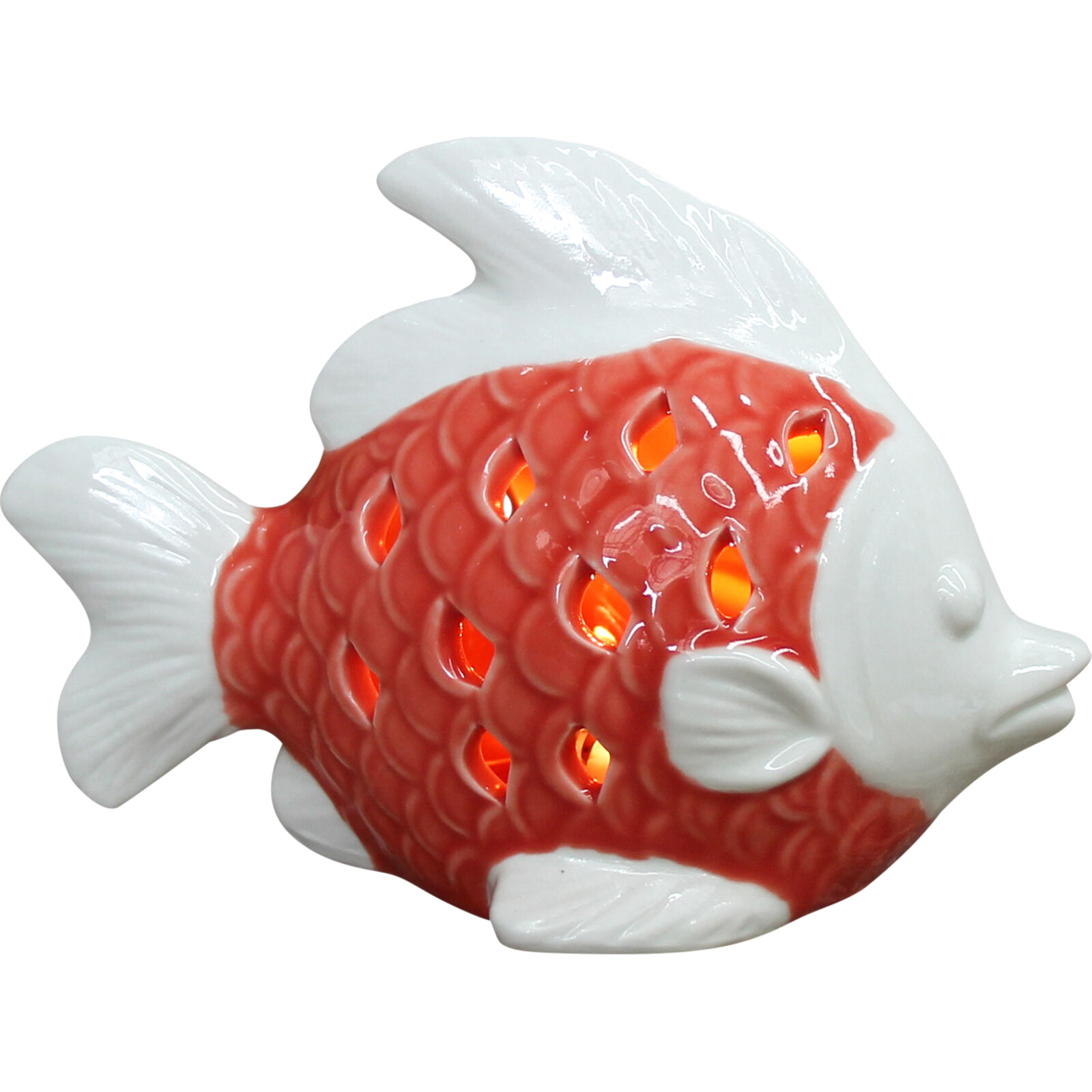 LED Fish Decor Peach