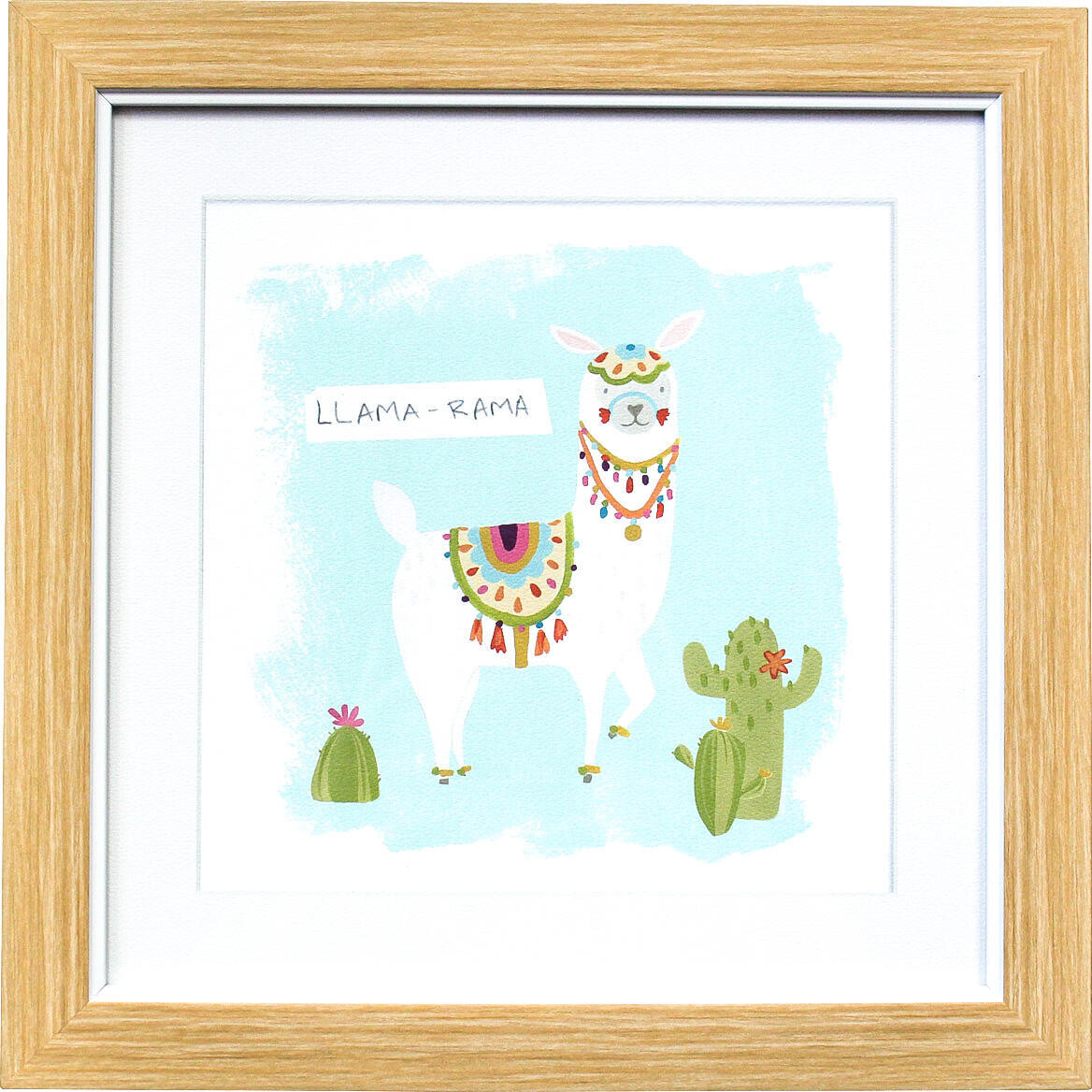 Framed Print Llama Rama