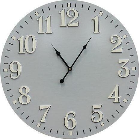 Clock Taupe 