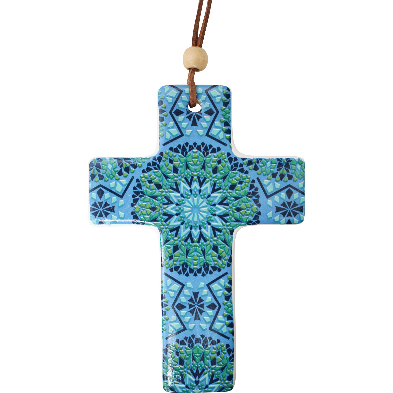 Cross Mosaic Aqua 