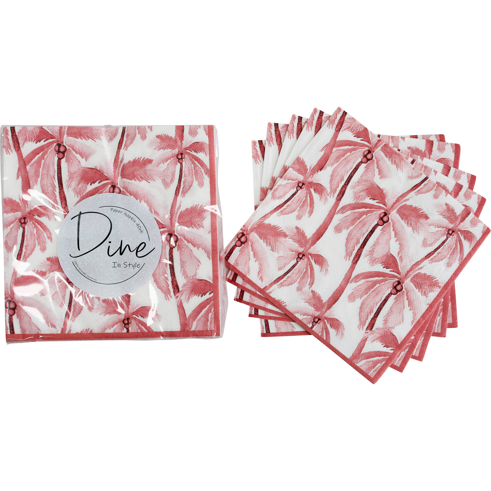 Paper Napkin Palms 40/pk