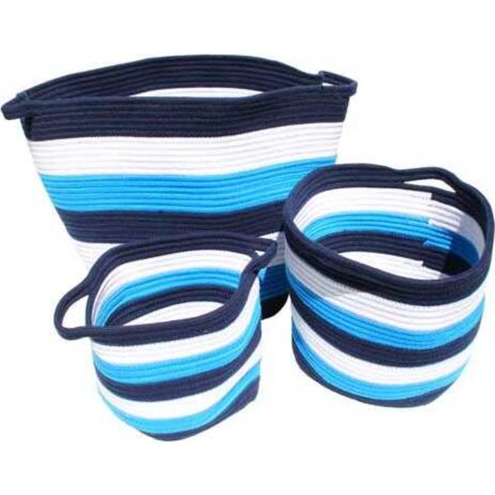 Bucket Bag Triple Stripe Blue S/3