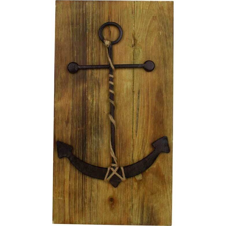 Wall Decor Bois Anchor