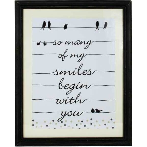 Framed Print Smiles