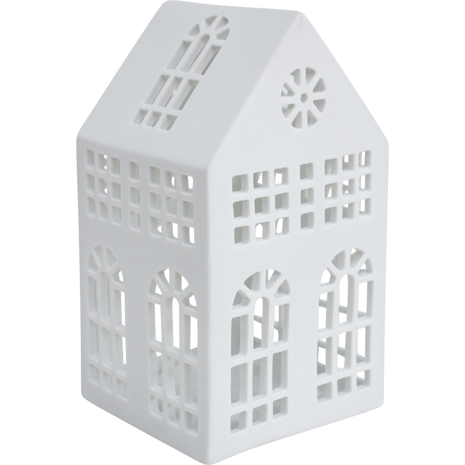 Porcelain Hampton House Tealight Holder 3D