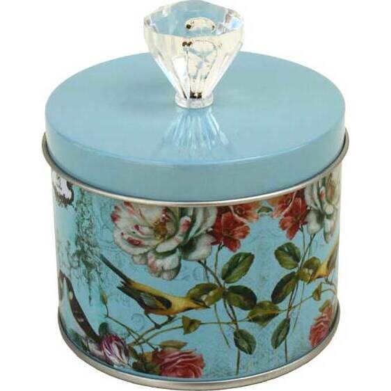 Mini Tin Blue Rose