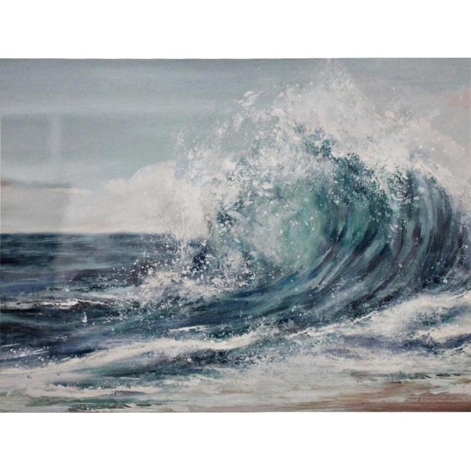 Canvas Beach Wave