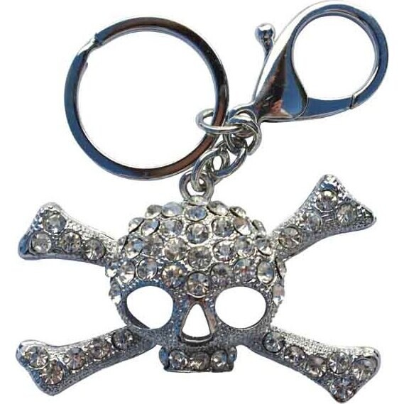 Keyring - Diamonte Skull