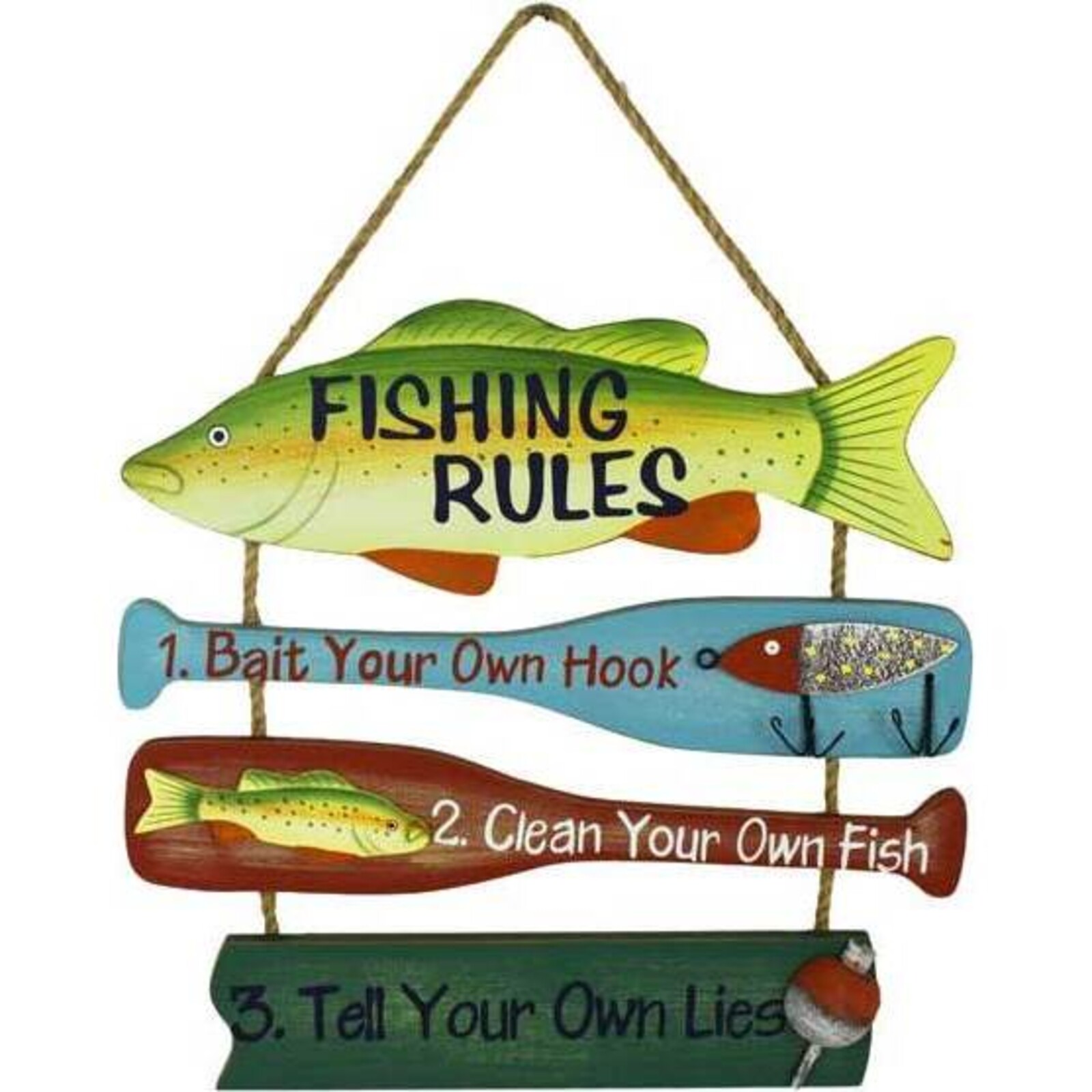 Sign - Fishing Rules Too