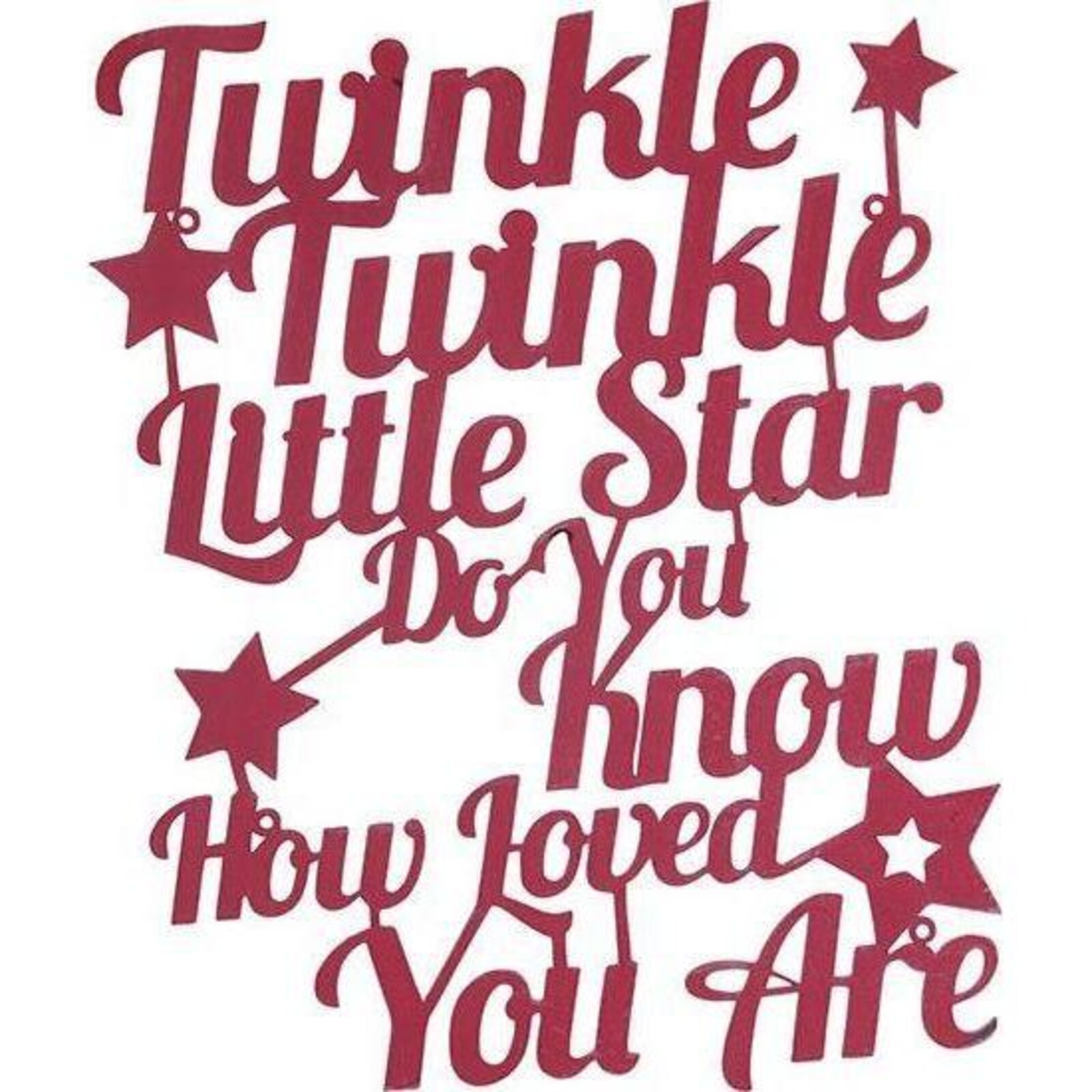 Wall Sign Twinkle