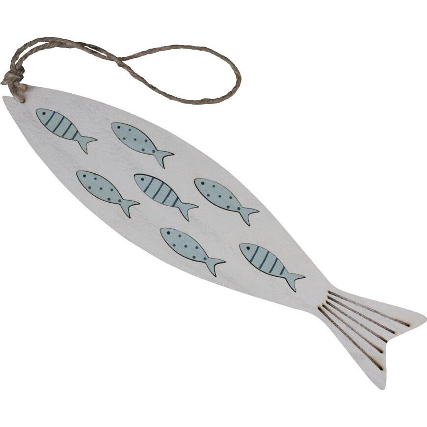 Hanging Fish Minnows Blue