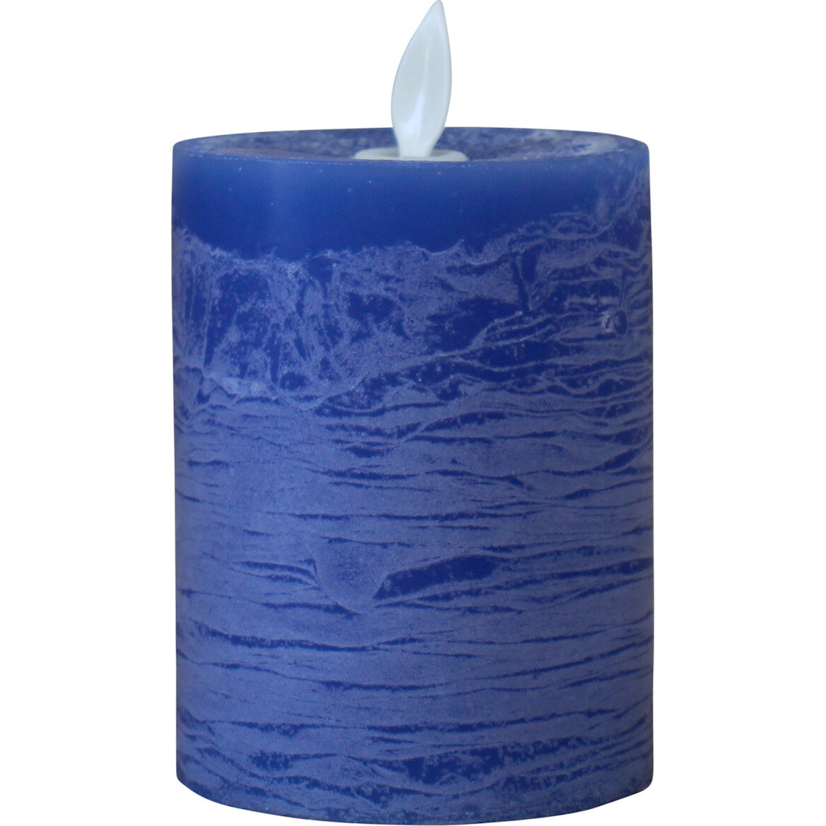 Flameless Candle Navy Sml