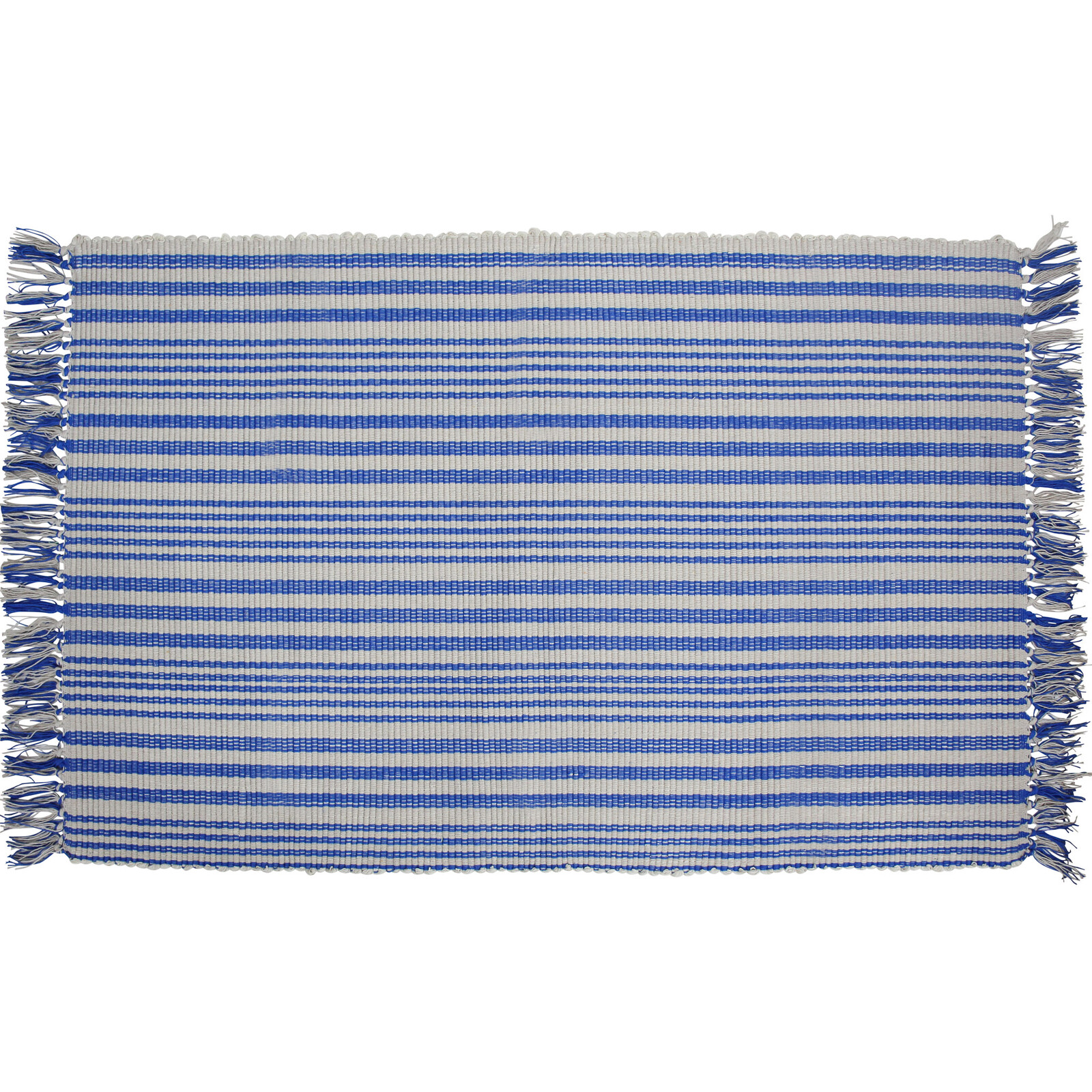 Cotton Mat Marine- thick weave