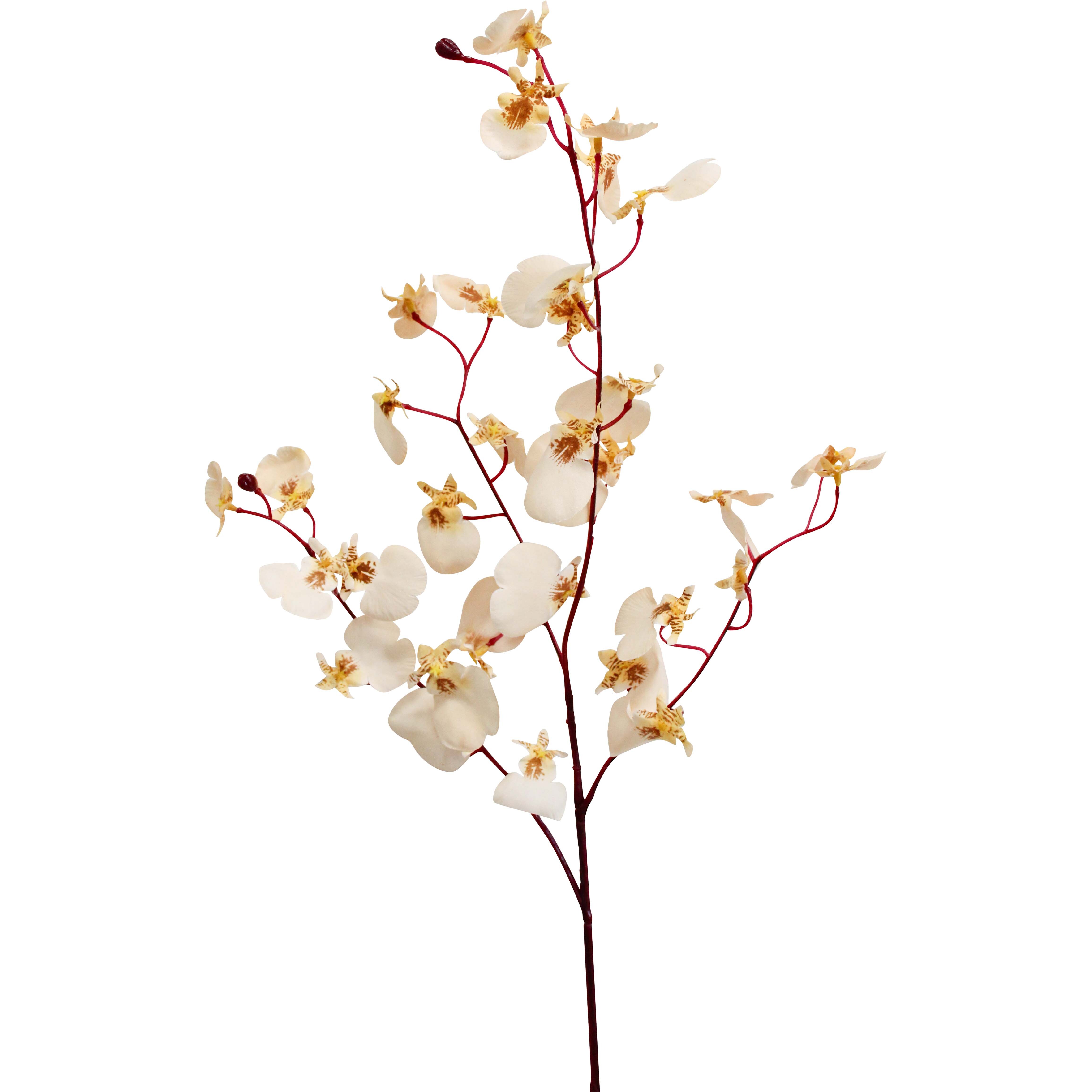 Faux Stem Dancing Orchid Asstd