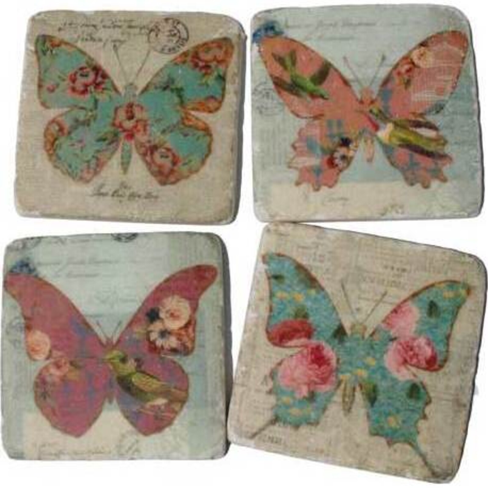 Coasters - Butterfly Quartet