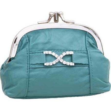 Purse Diamonte Sea Green