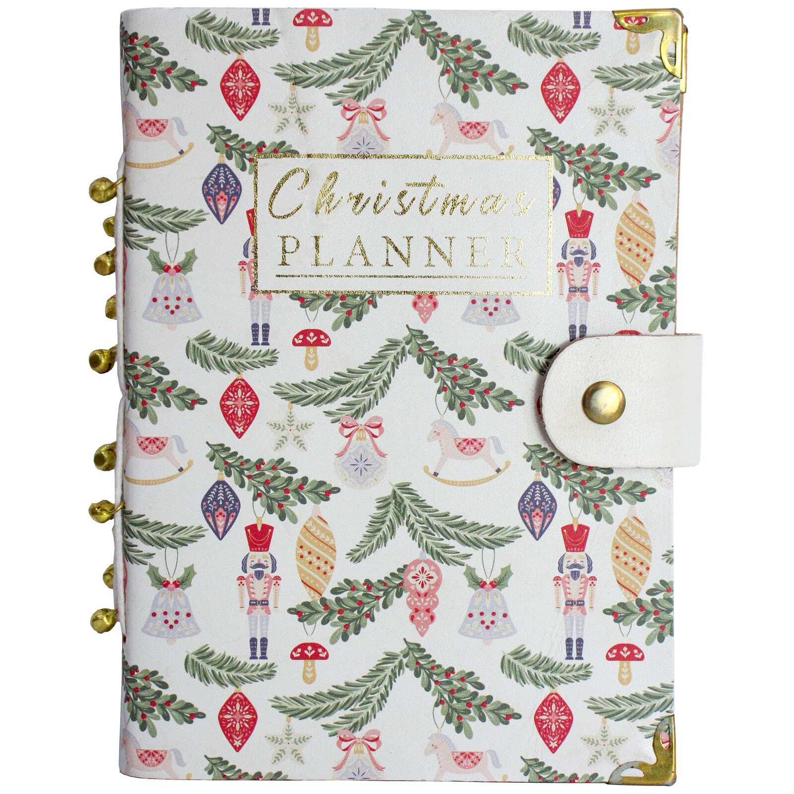 Leather N/Book Christmas Planner