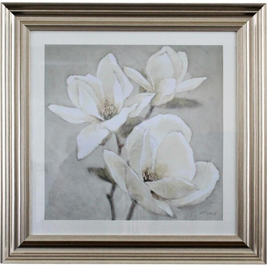 Framed Magnolia Trpl