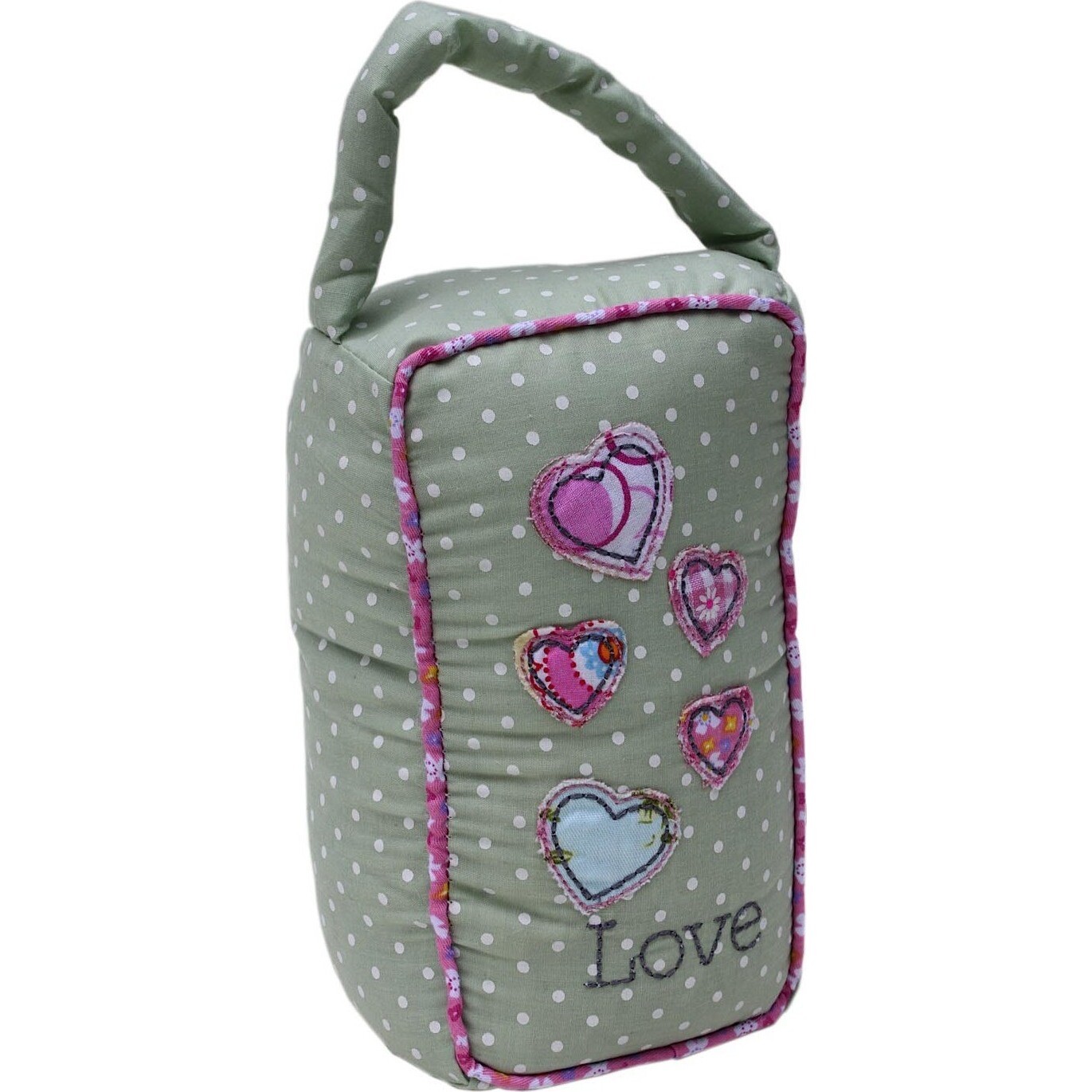 Doorstop Hearts Pastel