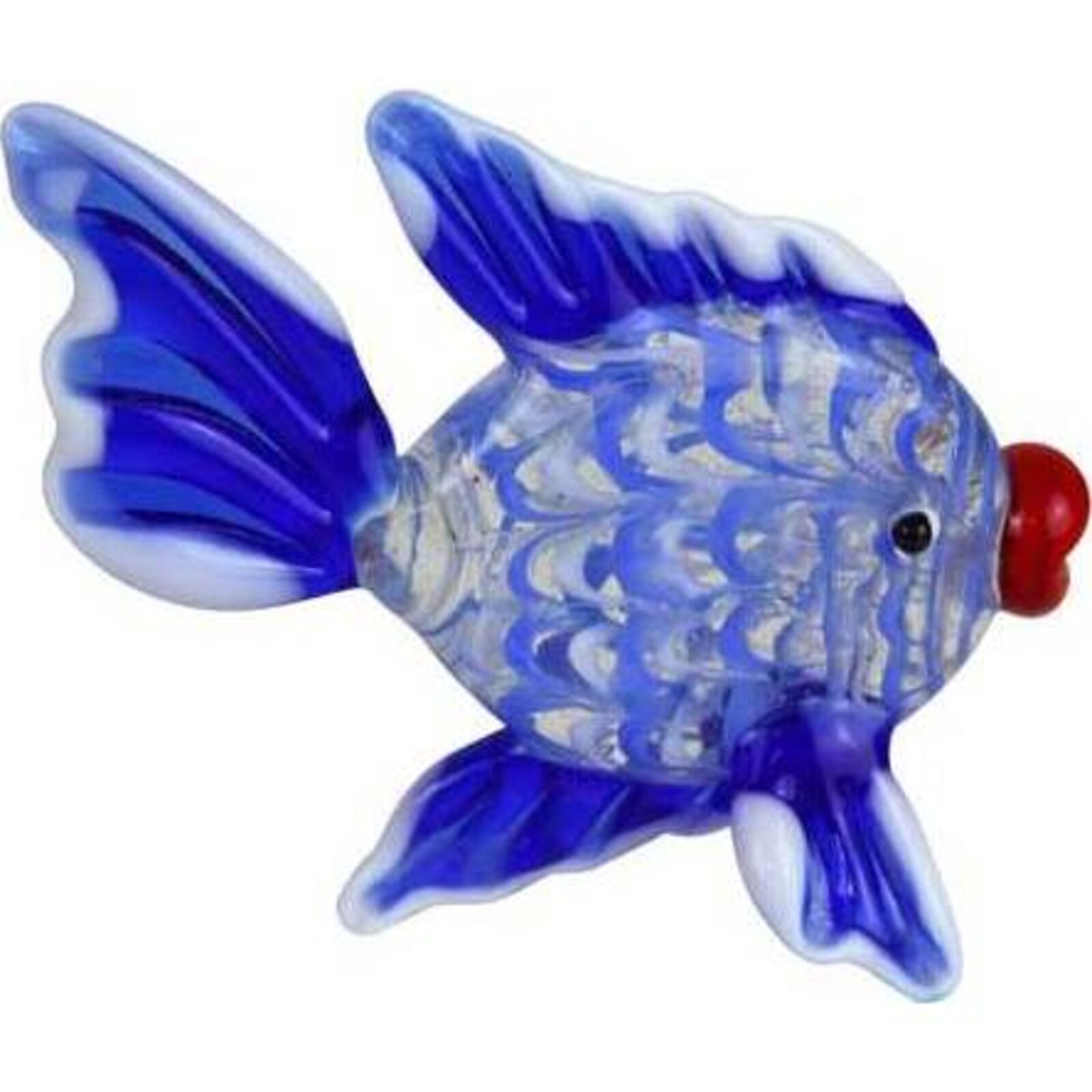 Glass Fish Scallop Mini