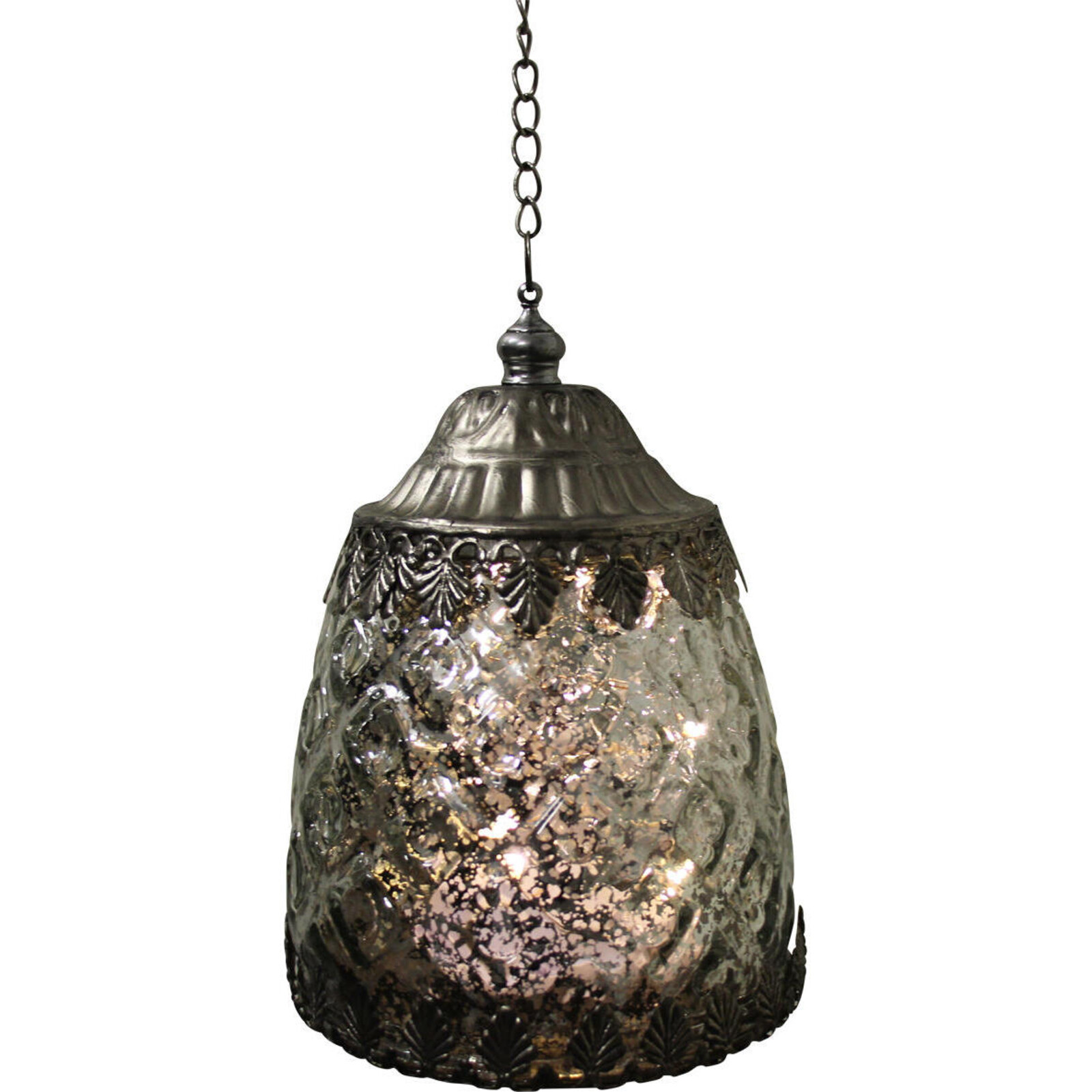 Lantern LED Arch Silver