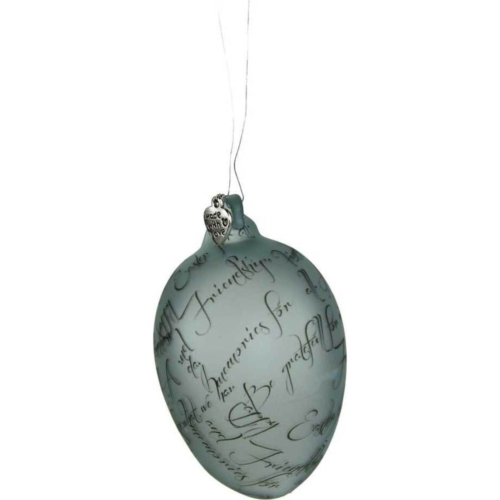 Hanging Bauble Calligraphy