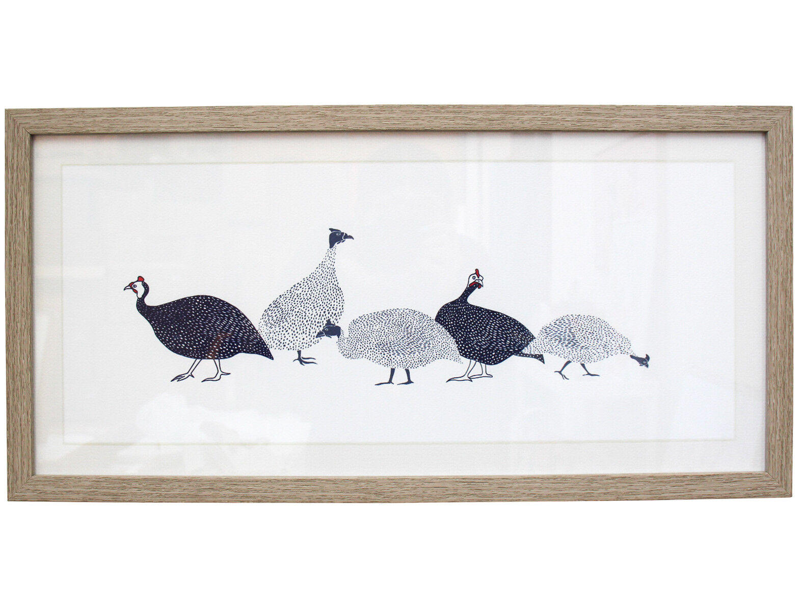 Framed Print Guinea Family