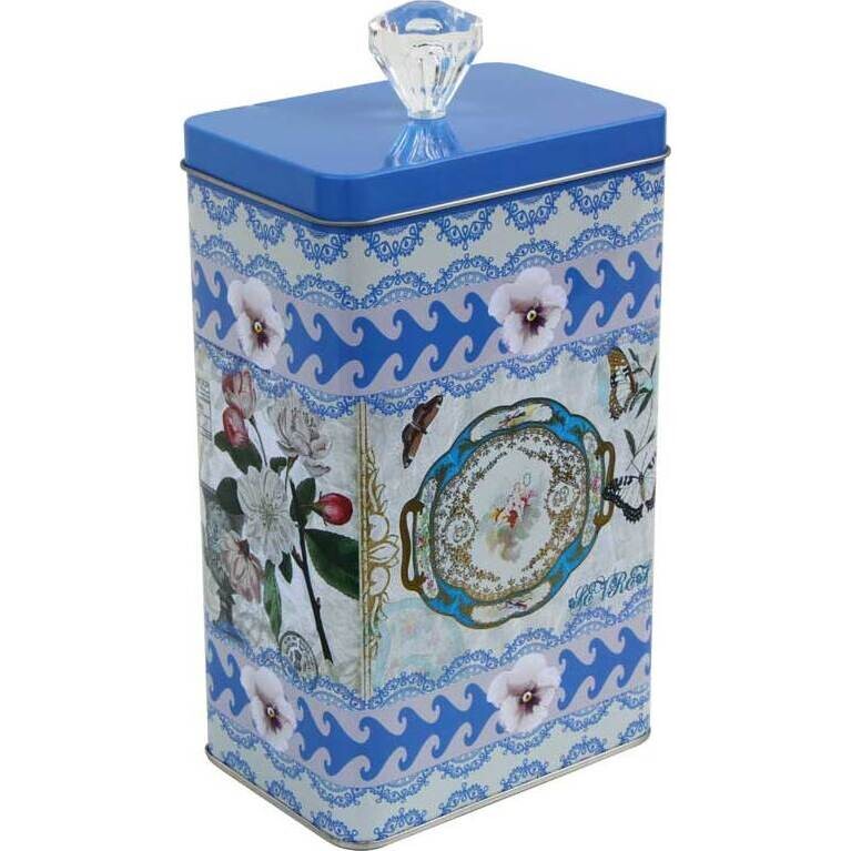 Storage Tin Blue Platter