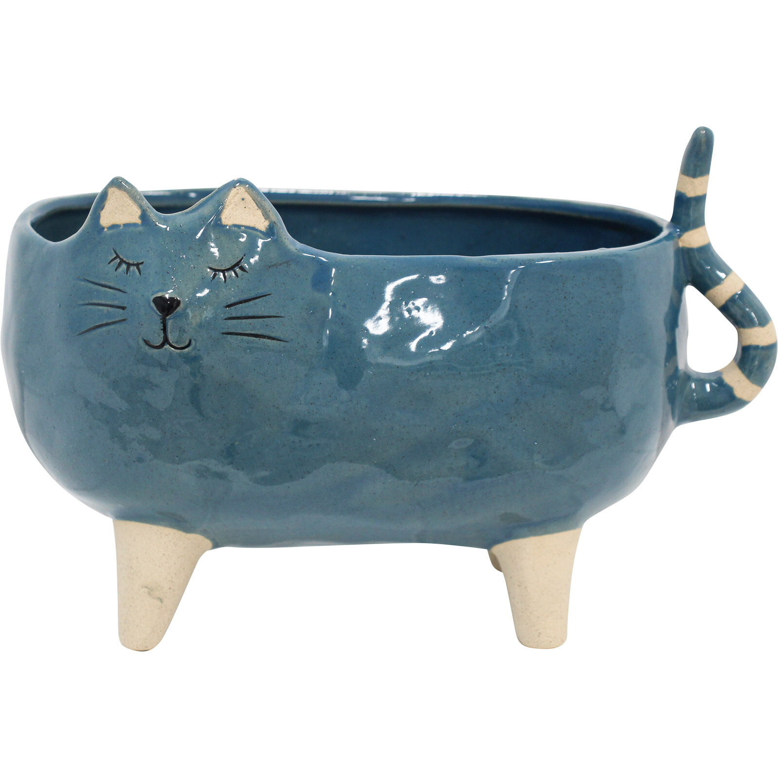 Planter Leo Cat Royal Lrg