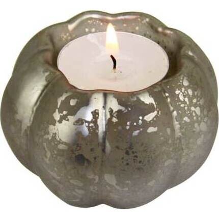 Pumpkin Votive Metallic