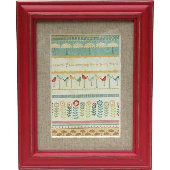 Frame Cerise Linen 4x6