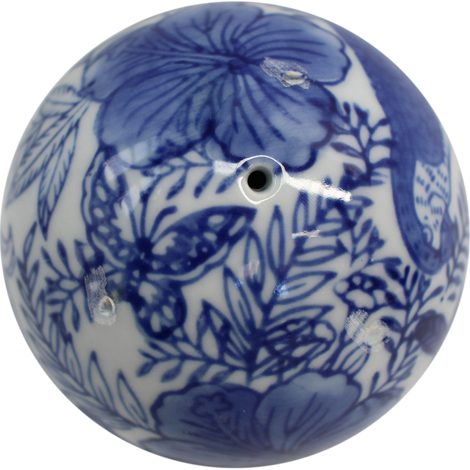 Porcelain Parrot Balls S/3