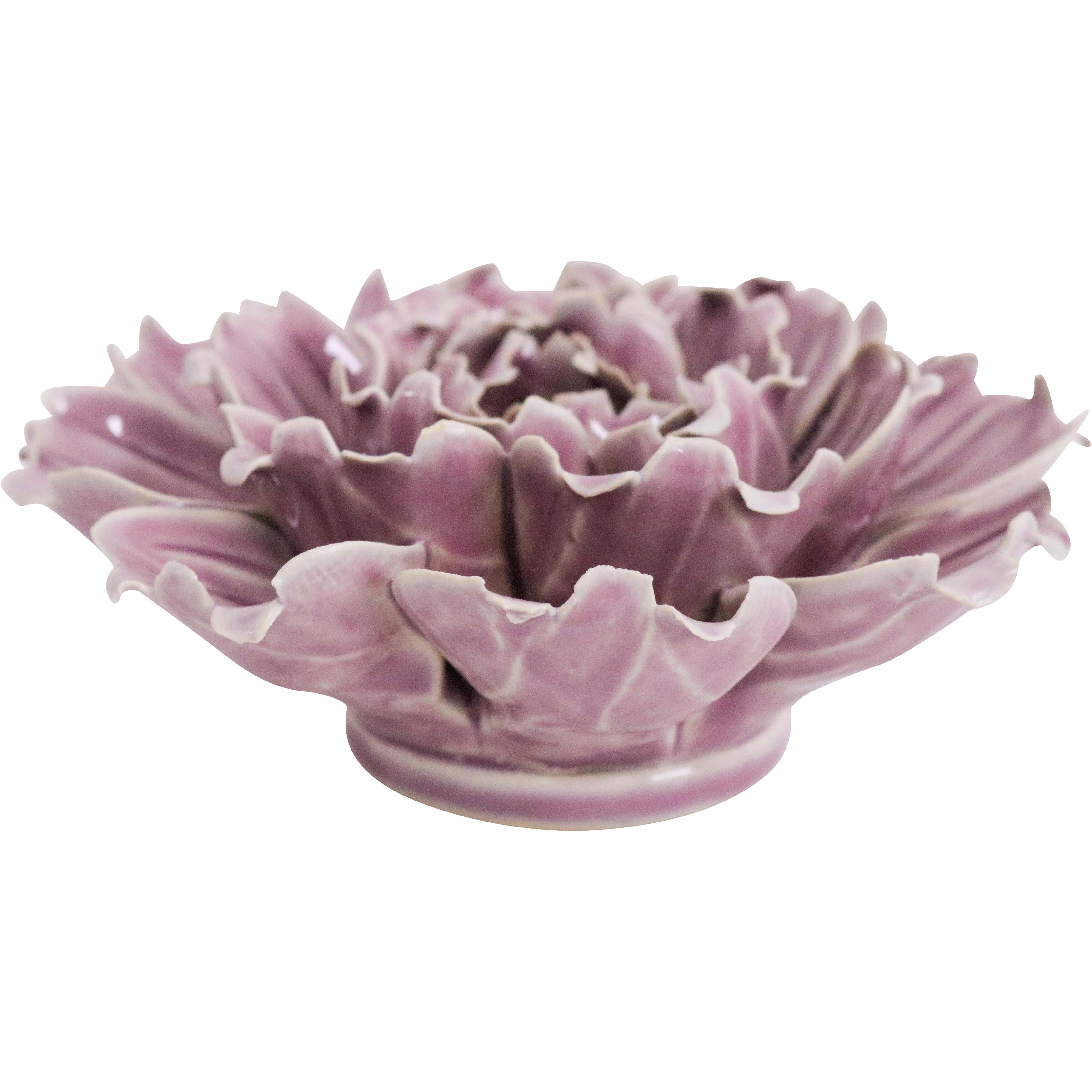 Ceramic Cabbage Mauve