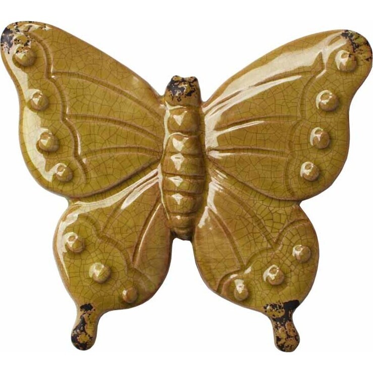 Ceramic Butterfly - Green