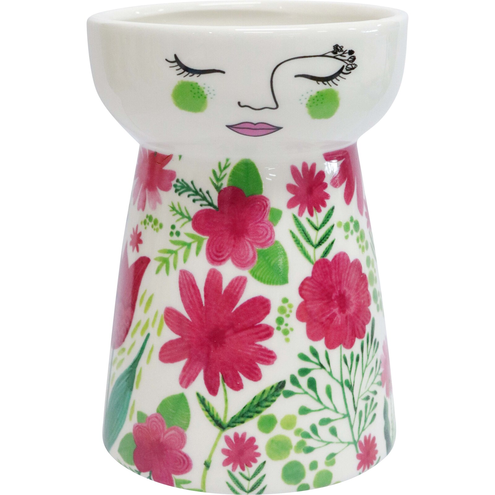 Petite Doll Vase Springtime
