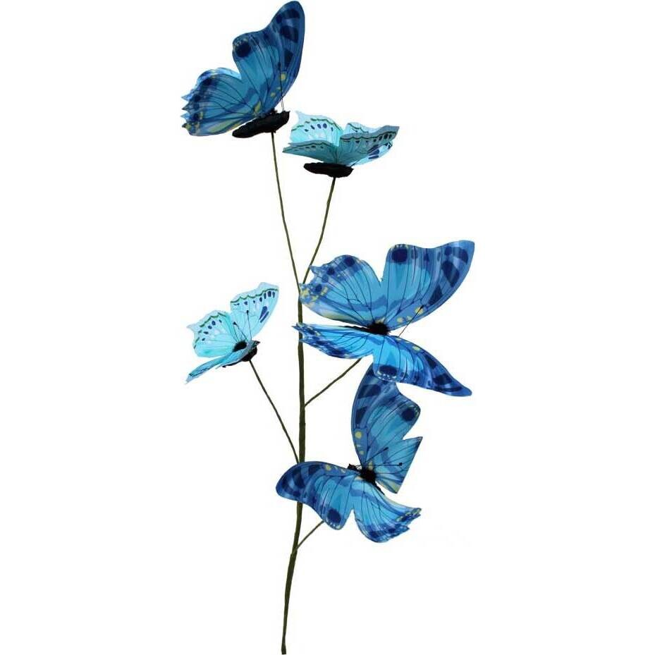 Butterfly Stem Blue Bright