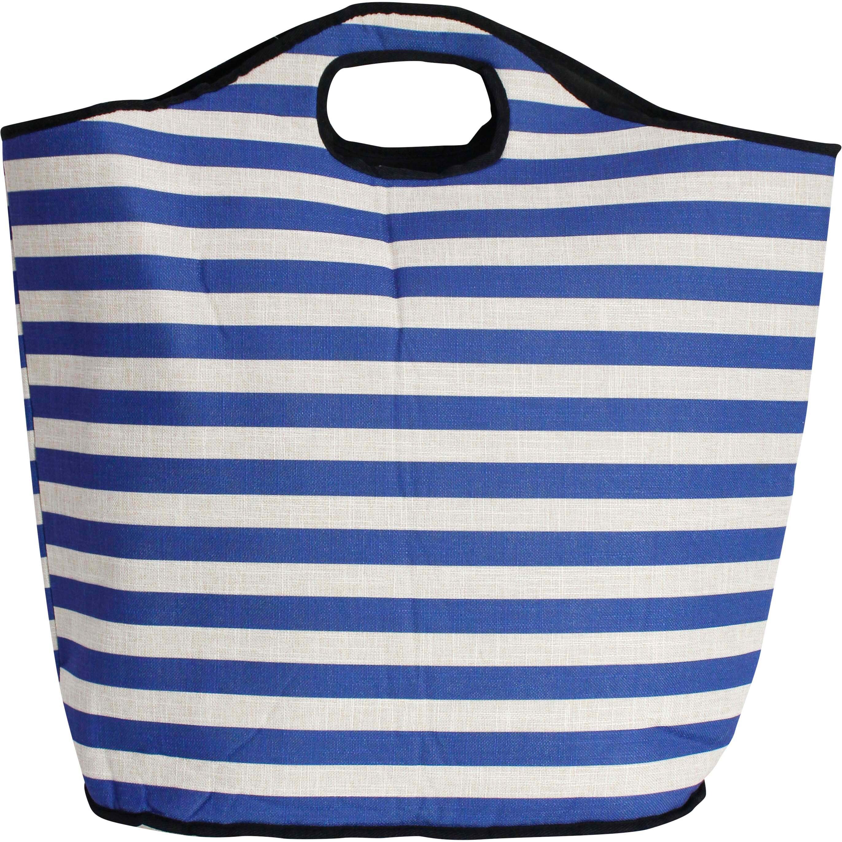 Beach Bag Navy Stripe