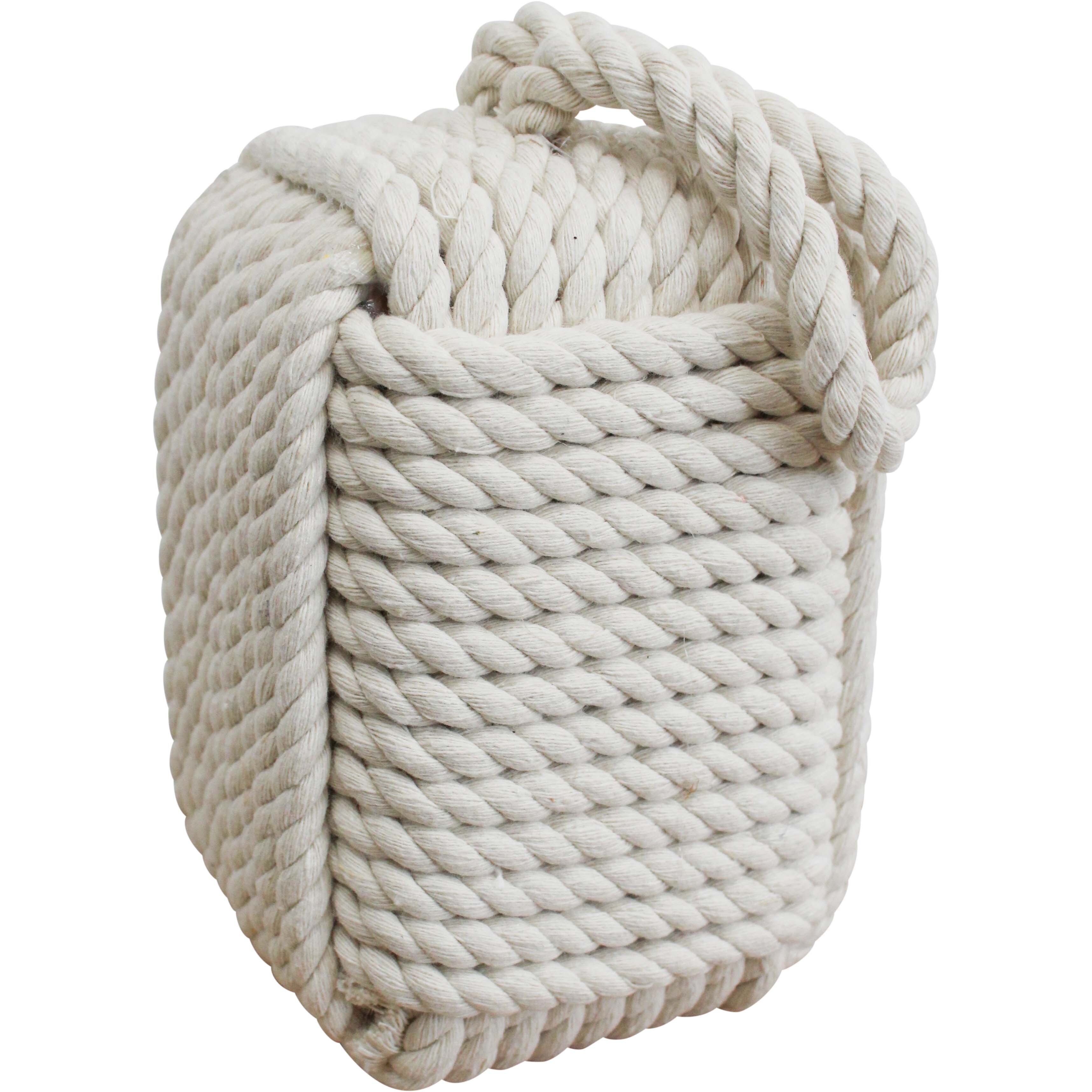 Doorstop Rope Tall White