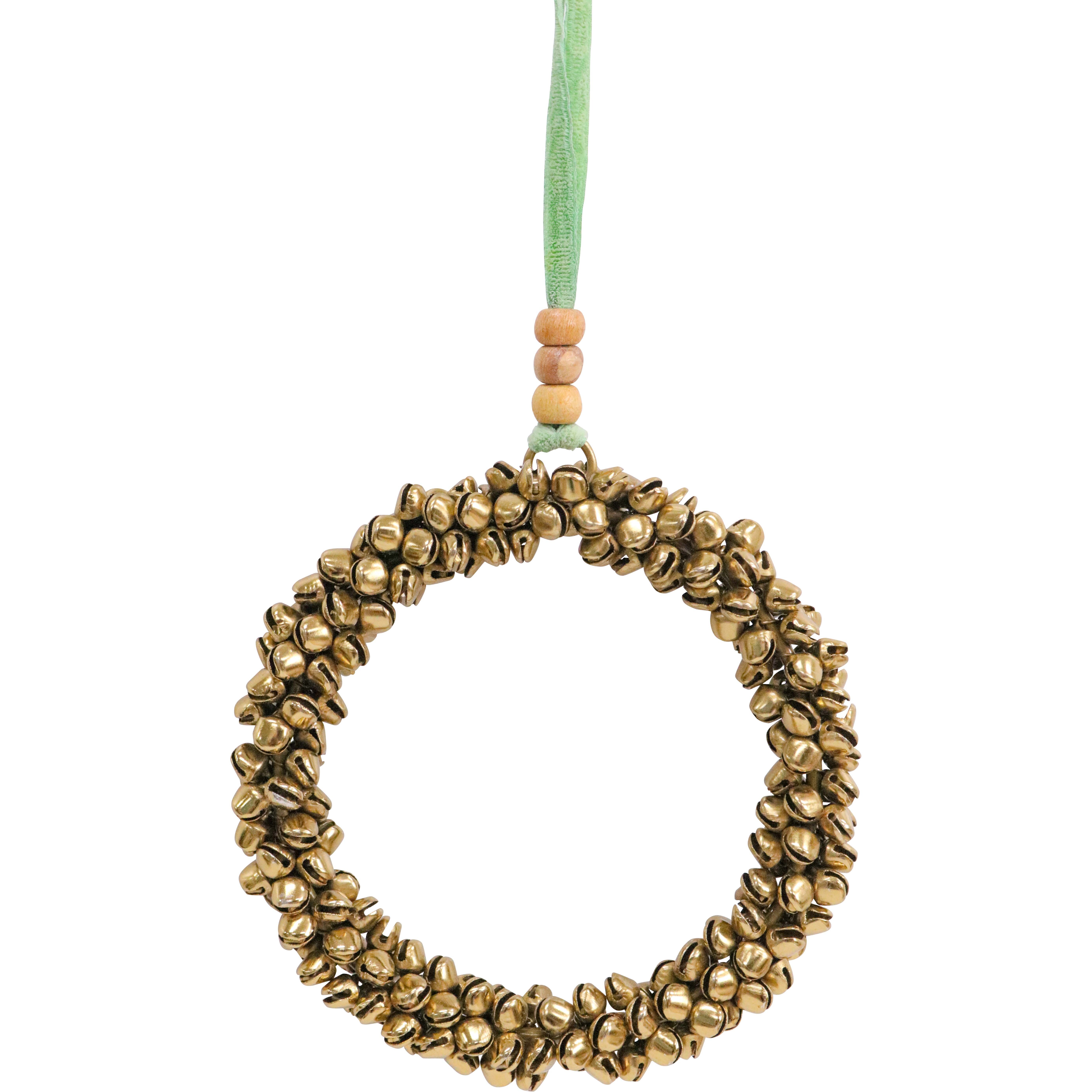 Brass Bells Wreath