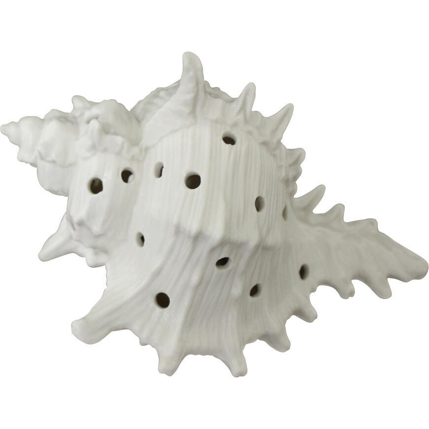 LED Shell Spiky White