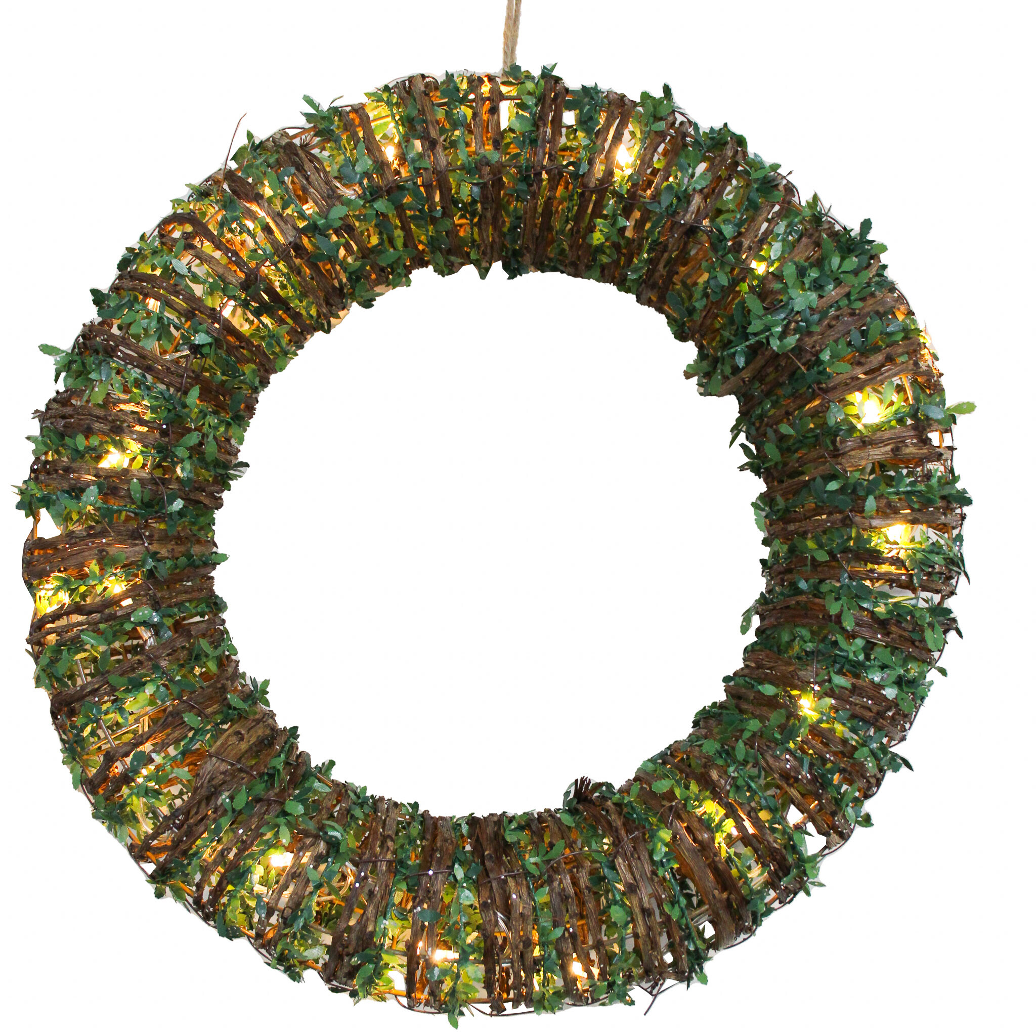 LED Xmas Wreath Topiary