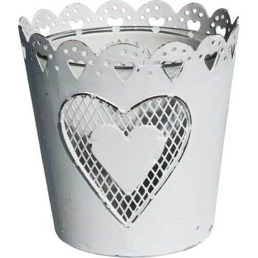 Votive Holder Mesh Heart