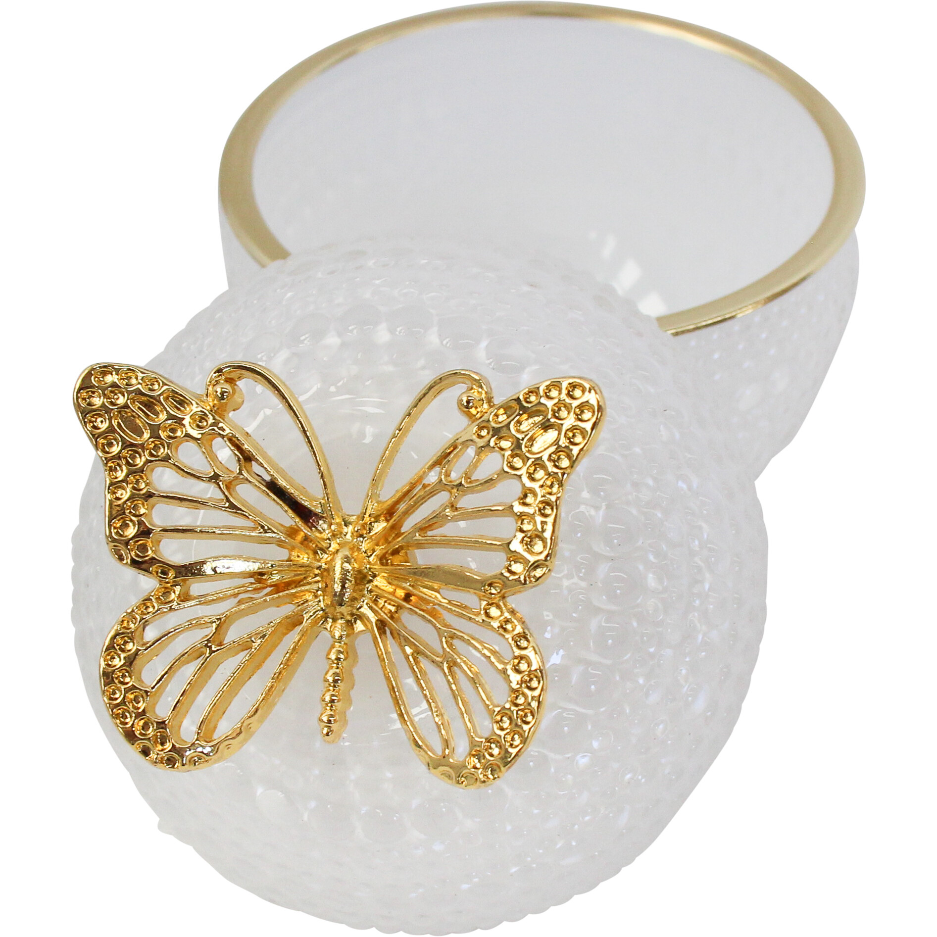 Trinket Butterfly White