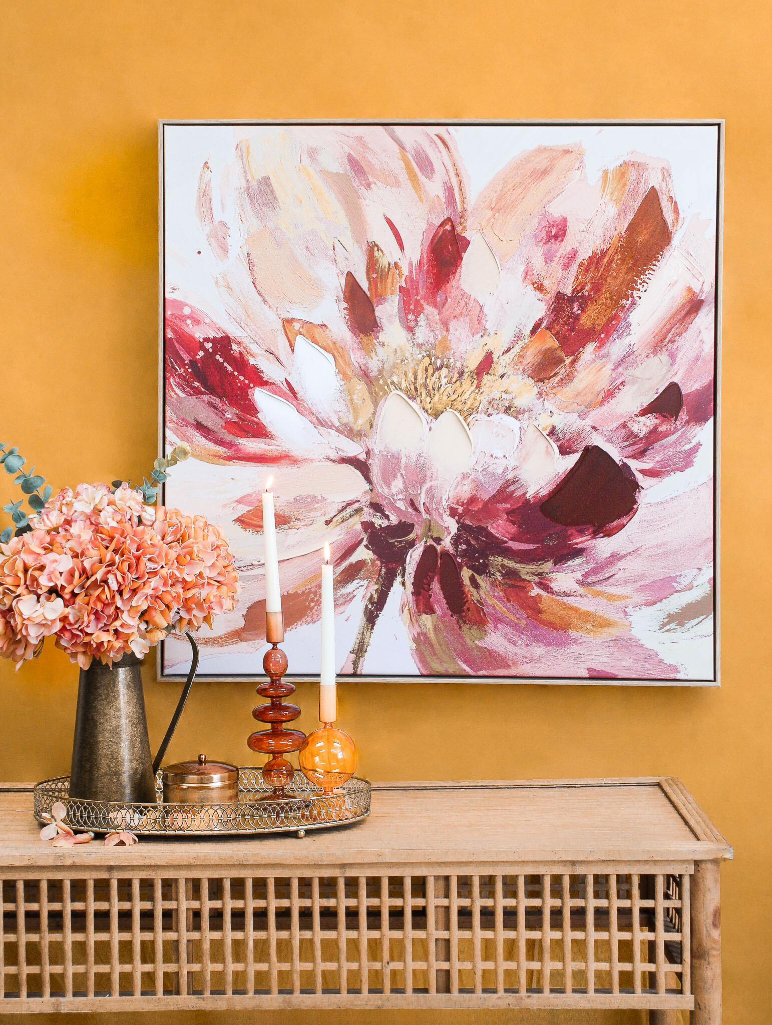 Framed Canvas Blooming