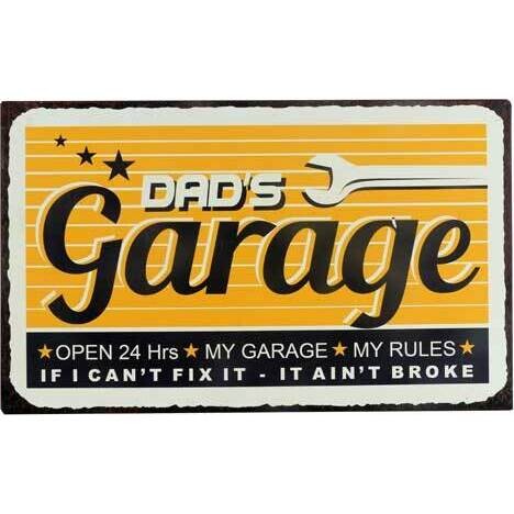 Tin Sign Garage