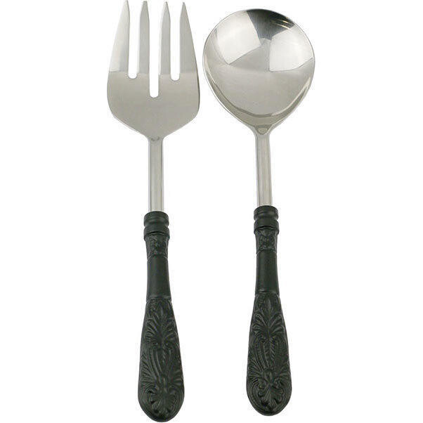 Salad Servers Baroque Black