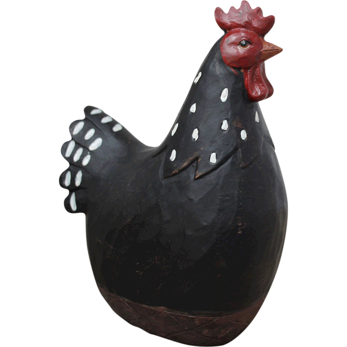 Hen w/ White Dots