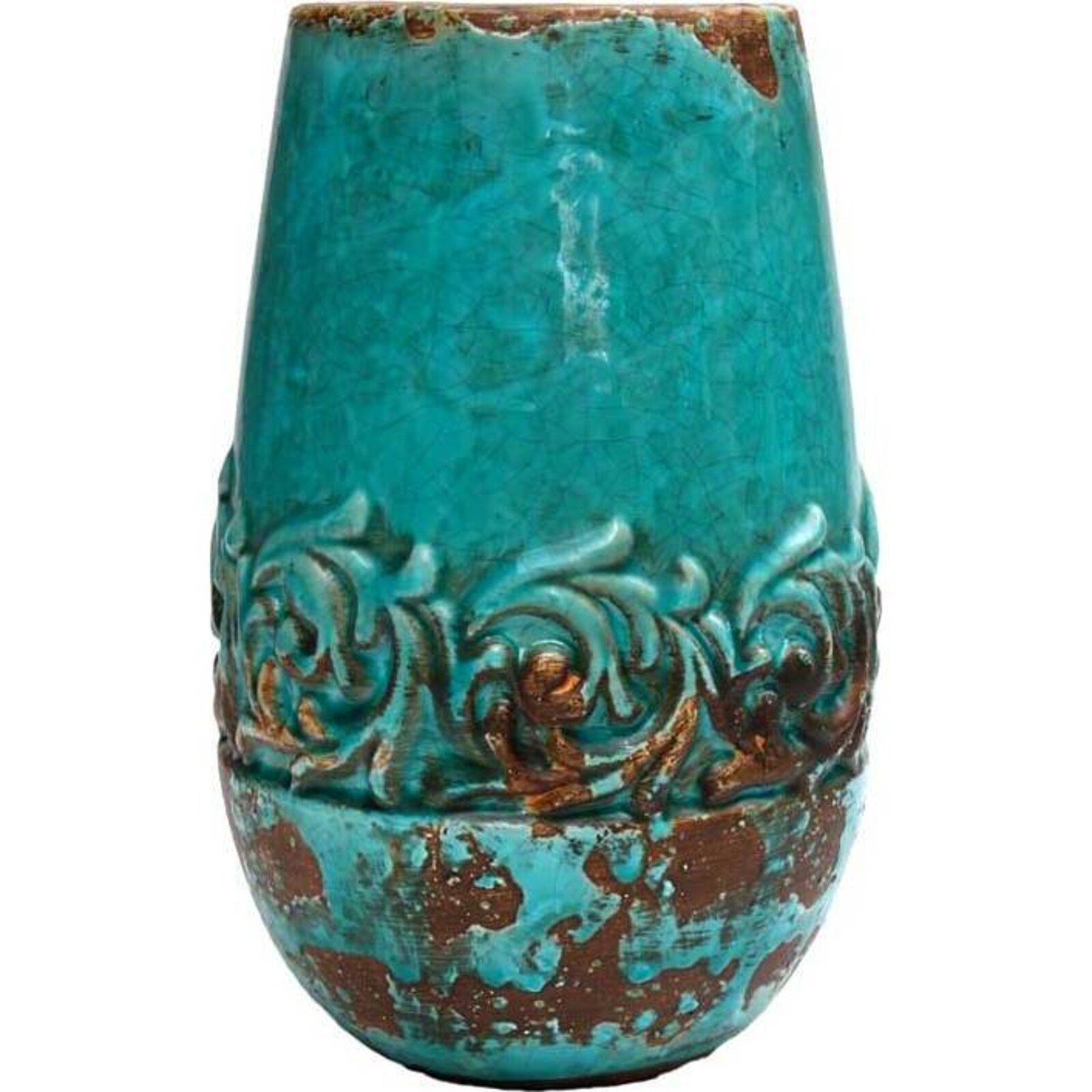 D‰cor Vase - Flower Azul